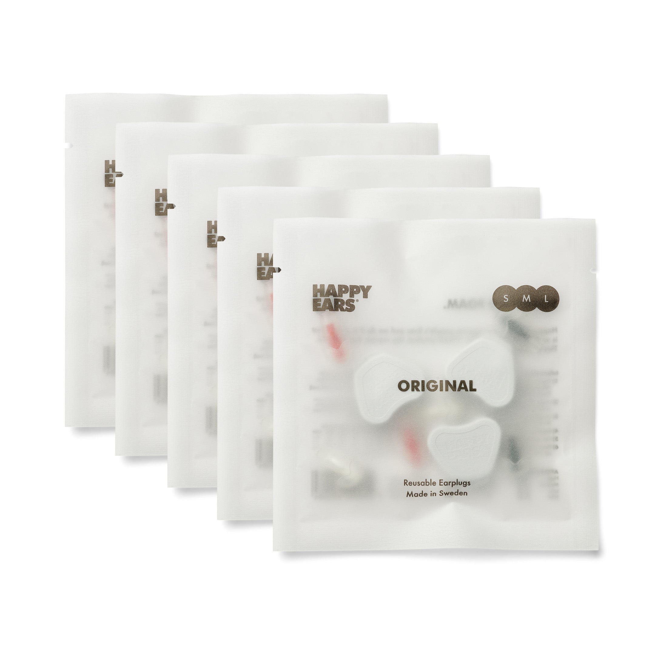 Happy Ears Transparent Discovery Pack — 5-Pack Bundle