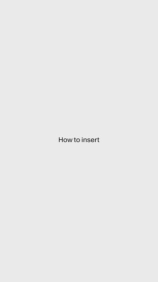 How to insert Happy Ears Earplugs into your ear video 